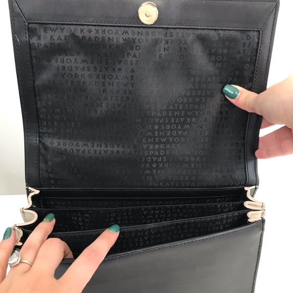 Kate Spade Leather Flap Shoulder Bag - Picture 6 of 7